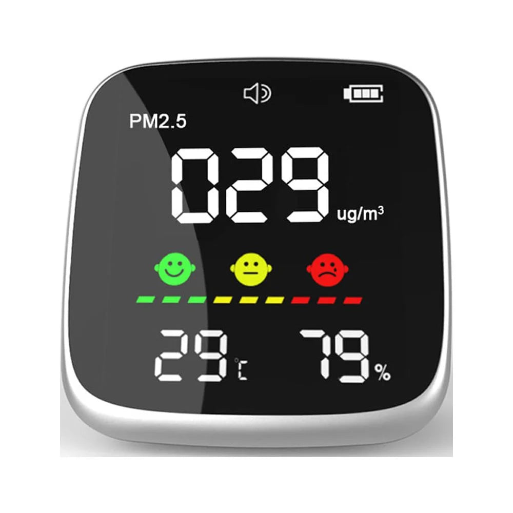 Portable USB Rechargeable PM2.5 Air Quality Monitor Q99036