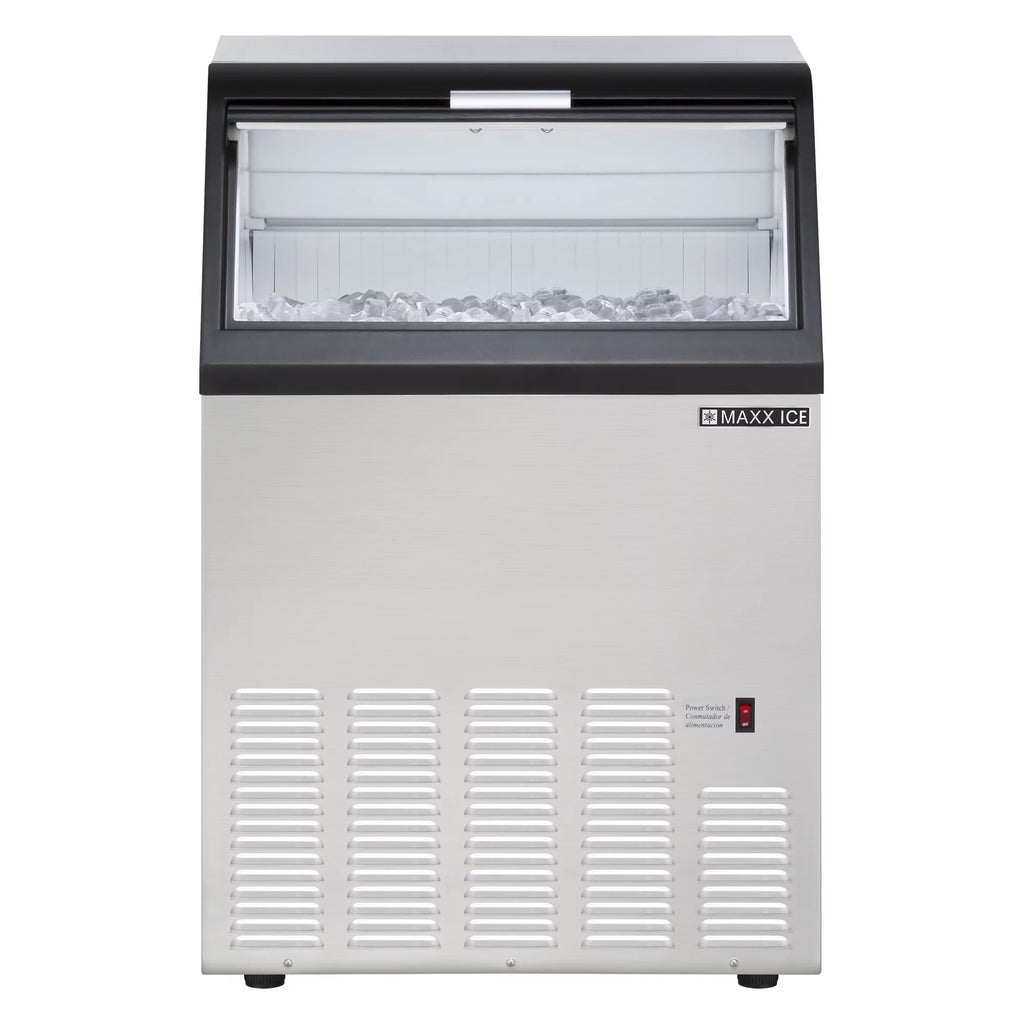 110 lbs Self-Contained Ice Machine with 35 lb Ice Storage Bin O173