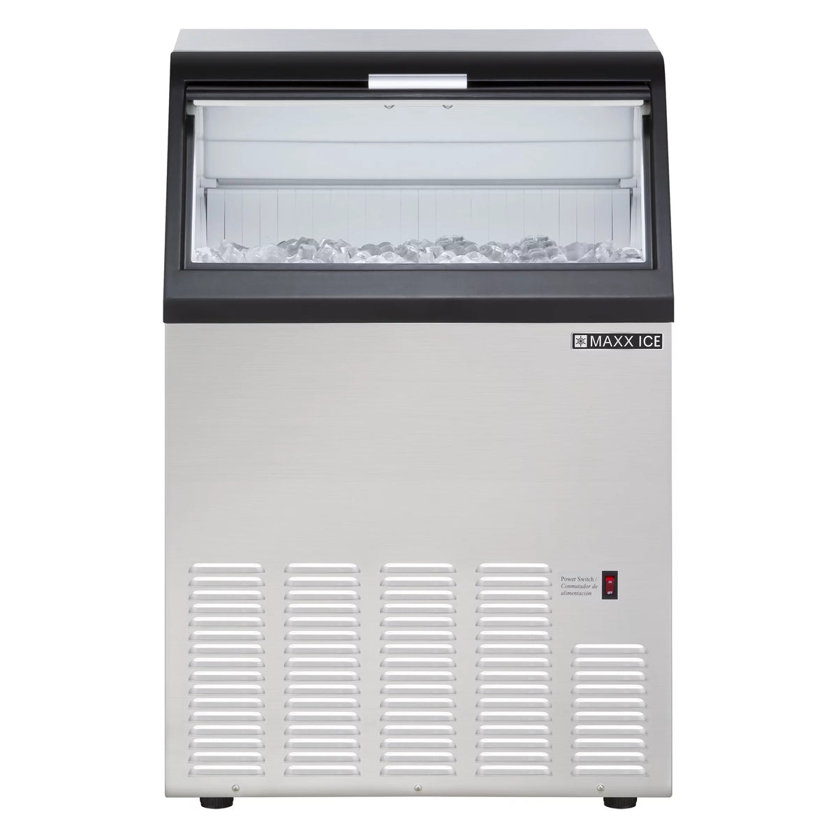 110 lbs Self-Contained Ice Machine with 35 lb Ice Storage Bin O173