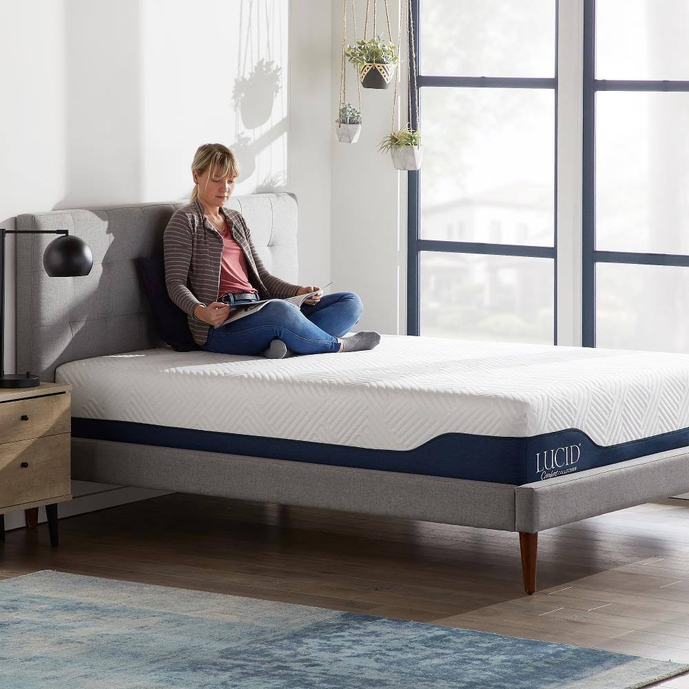 White 12-in Twin Hybrid Mattress M569433