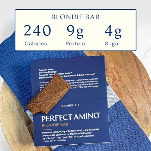 Blondie 12 Pack Protein Energy Snack Bar with 10g of Protein G783