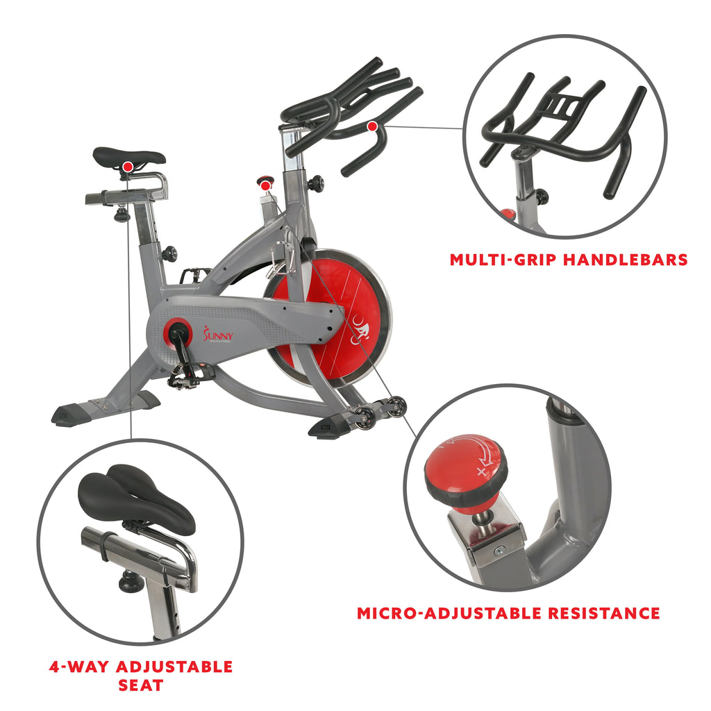 Indoor Cycling Exercise Bike with 44 lb Flywheel O4422