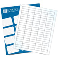 Clear Gloss Rectangle Labels 100 Sheets V950986