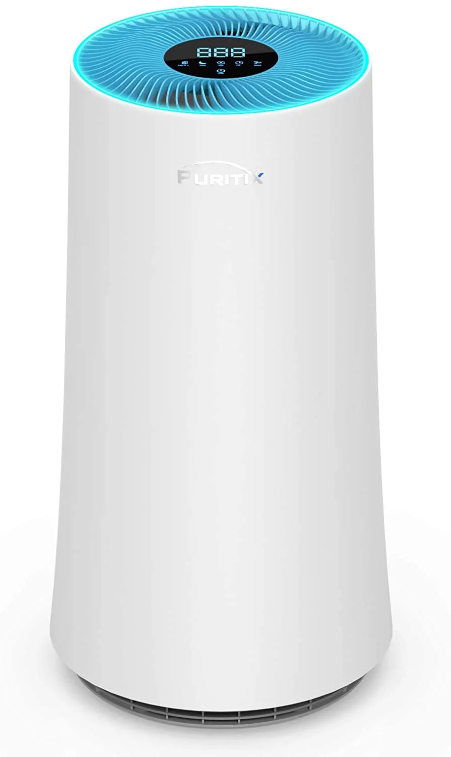 H13 True HEPA Air Purifier, Blue, 13*13*24 inch Y54917