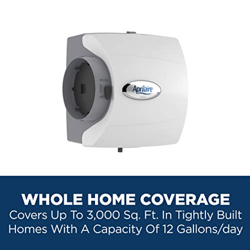 Whole Home Humidifier with Manual Control and Bypass Humidifier Installation Kit, Compact Furnace Humidifier I5530