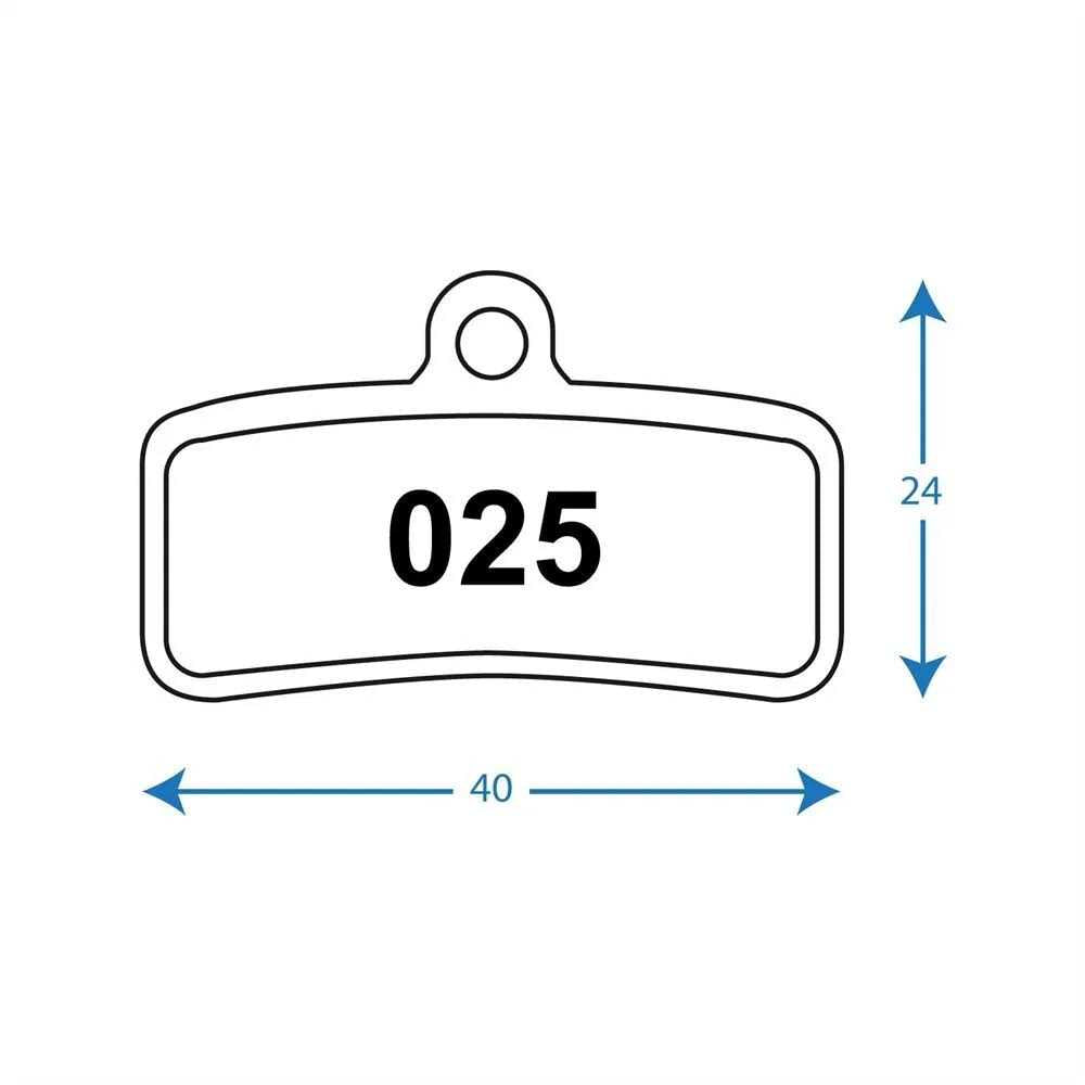 4-Piston Brake Pads G366
