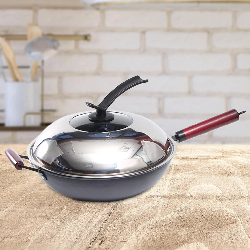 Coated Wok with Lid 30cm G20650
