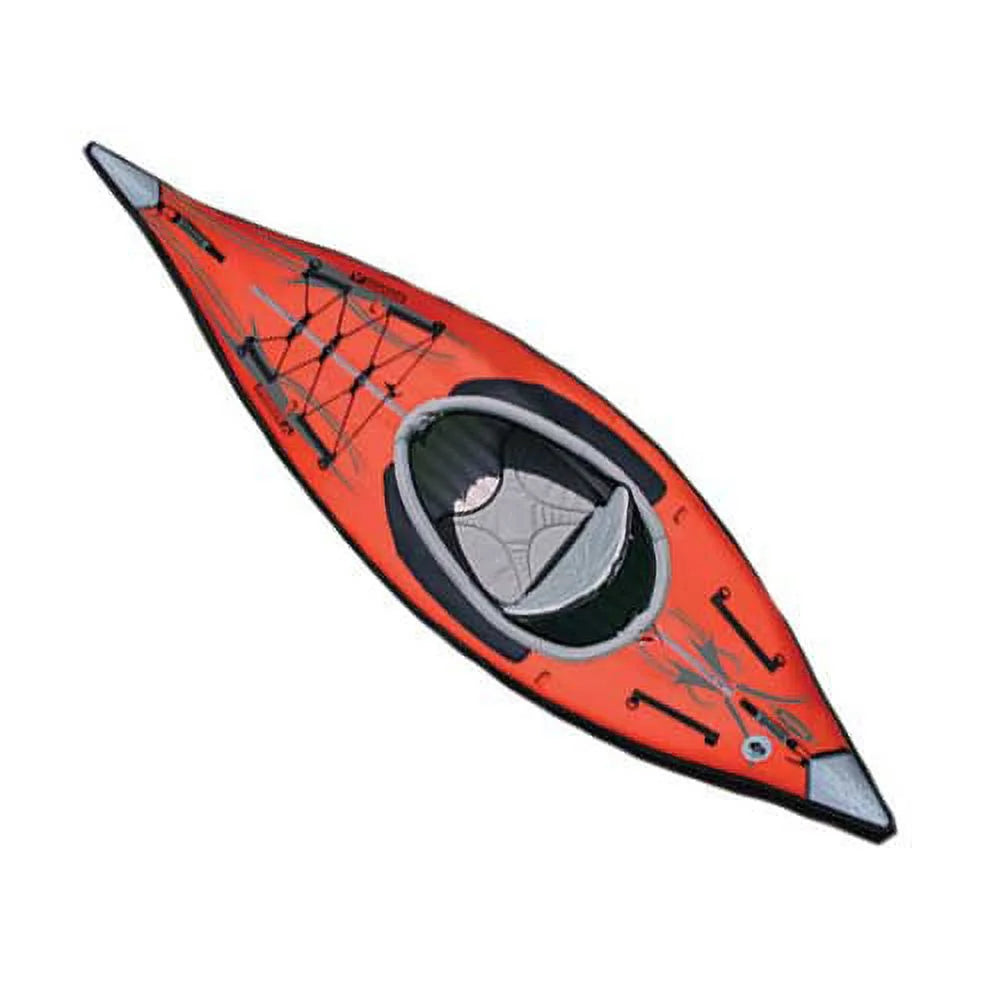 Advancedframe Inflatable Kayak in Red and Gray X9833