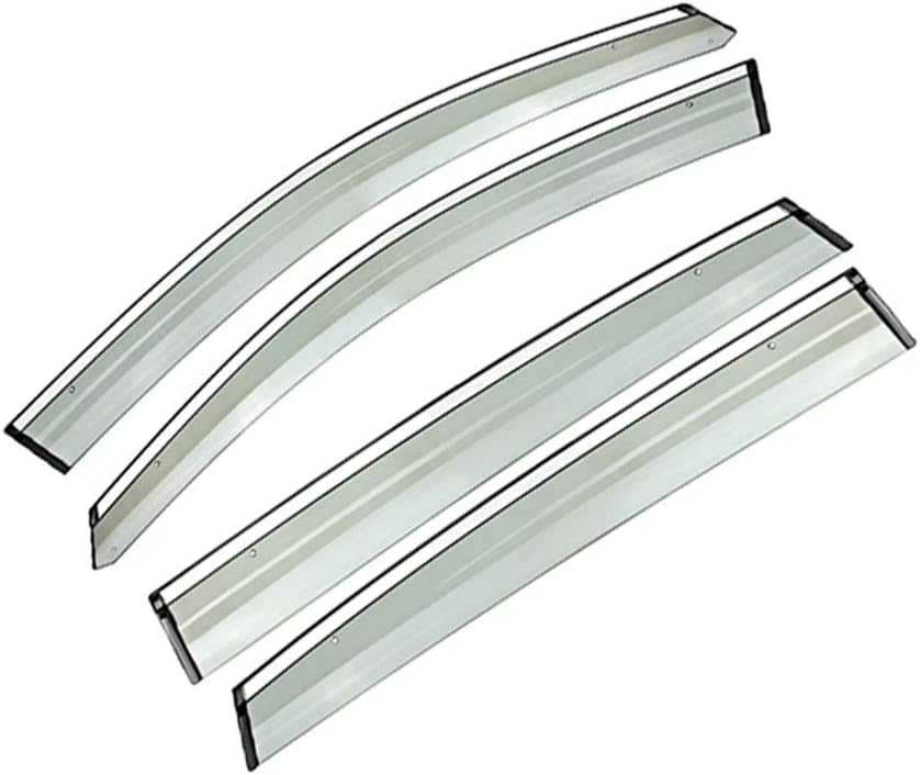 Smoke Tape-On Side Window Deflectors U4955