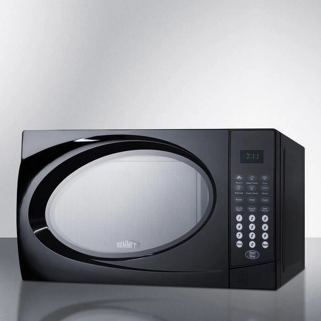 0.7 cu.ft. Mid Sized Black Microwave Oven C9850