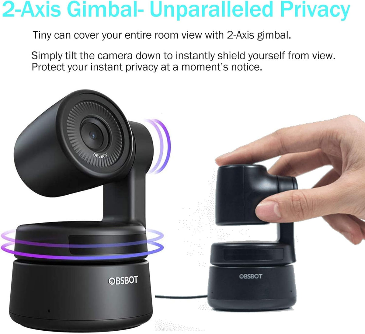 PTZ Webcam with AI Framing and Autofocus, Full HD 1080p B812847