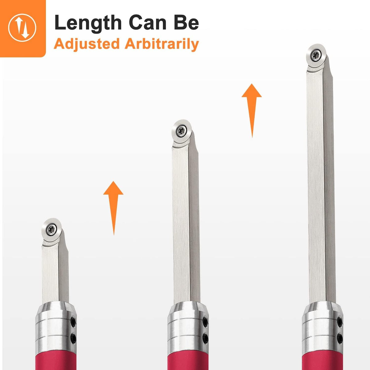 7pc Carbide Woodturning Tools with Detachable Alloy Handle R16220
