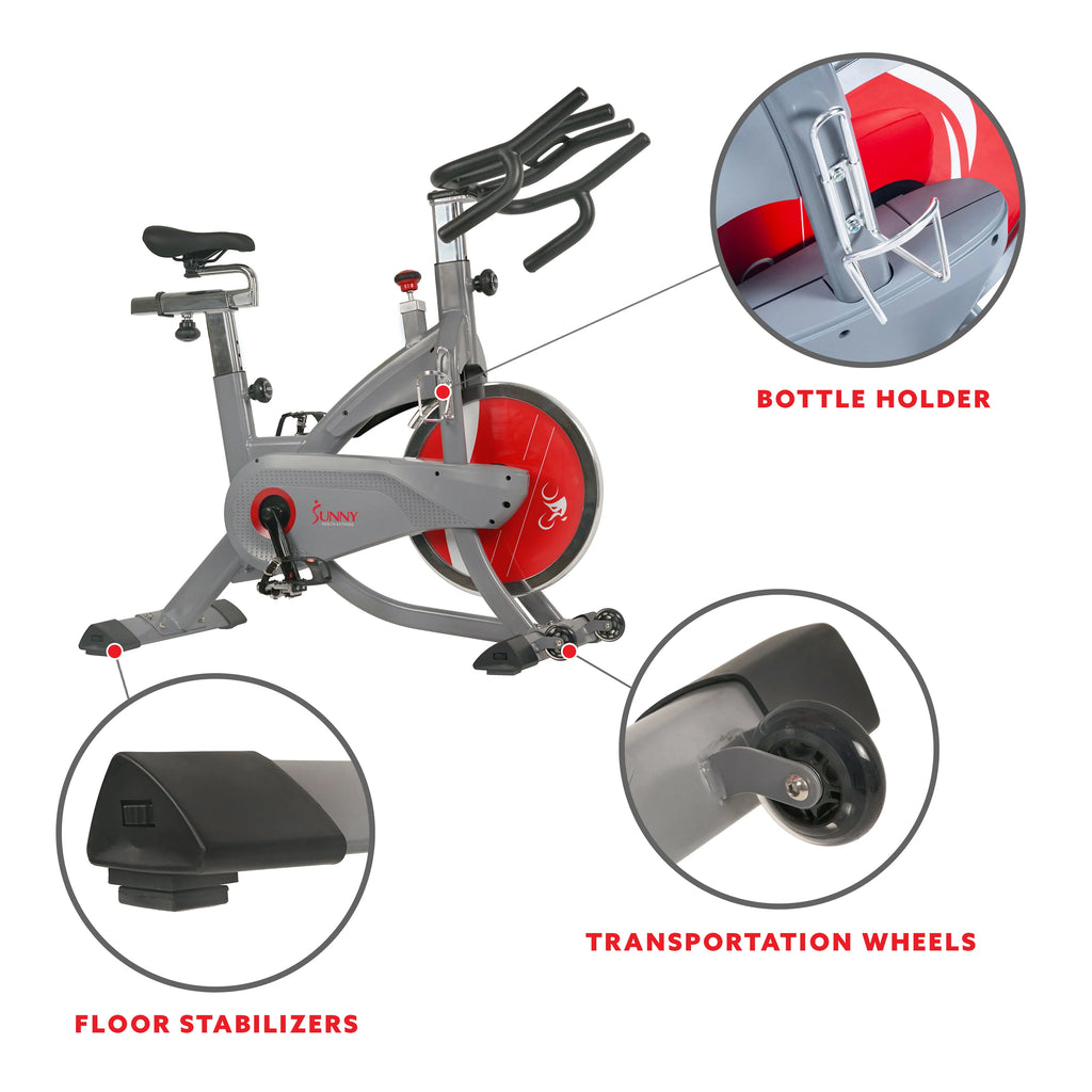 Indoor Cycling Exercise Bike with 44 lb Flywheel O4422