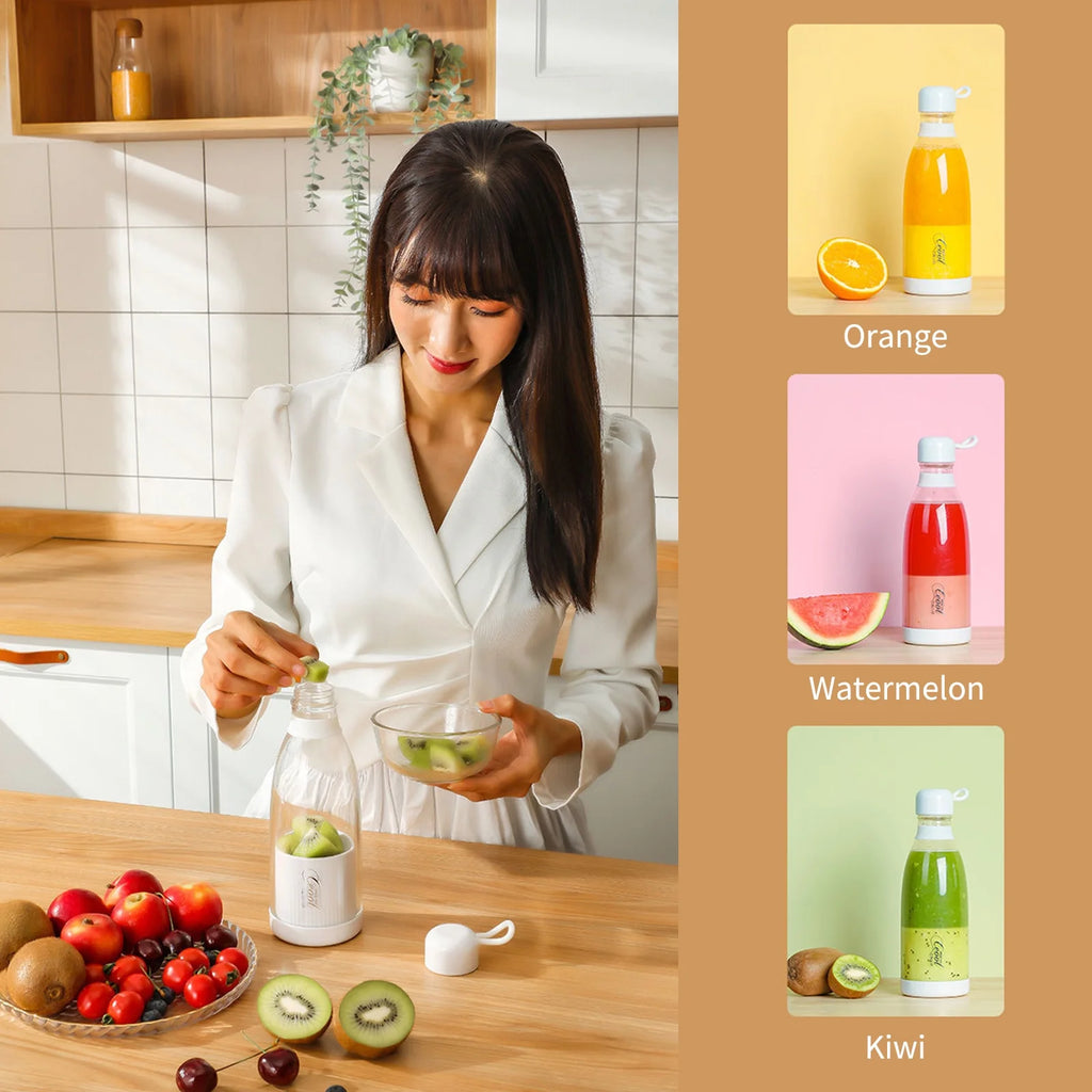 300mL Portable Electric Juicer Cup USB Blender T202328