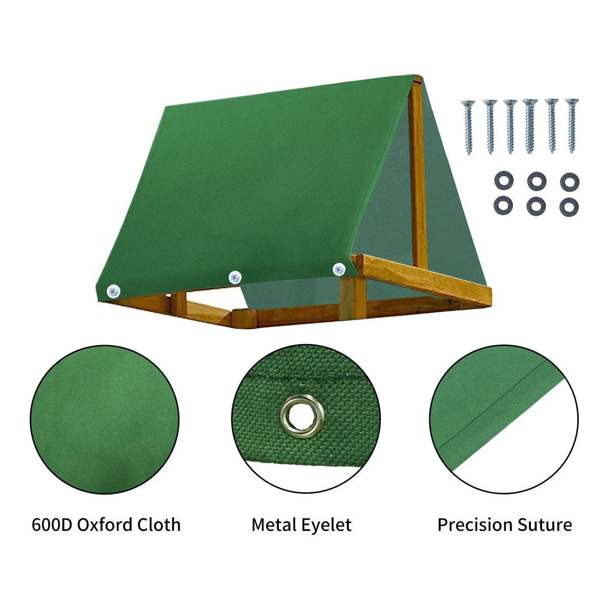 Waterproof Outdoor Playset Canopy 43 x 90 In I368062