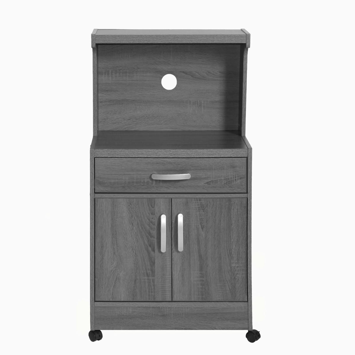Mahogany Wooden Microwave Cart B518