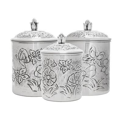 3 Piece Kitchen Canister Set A117