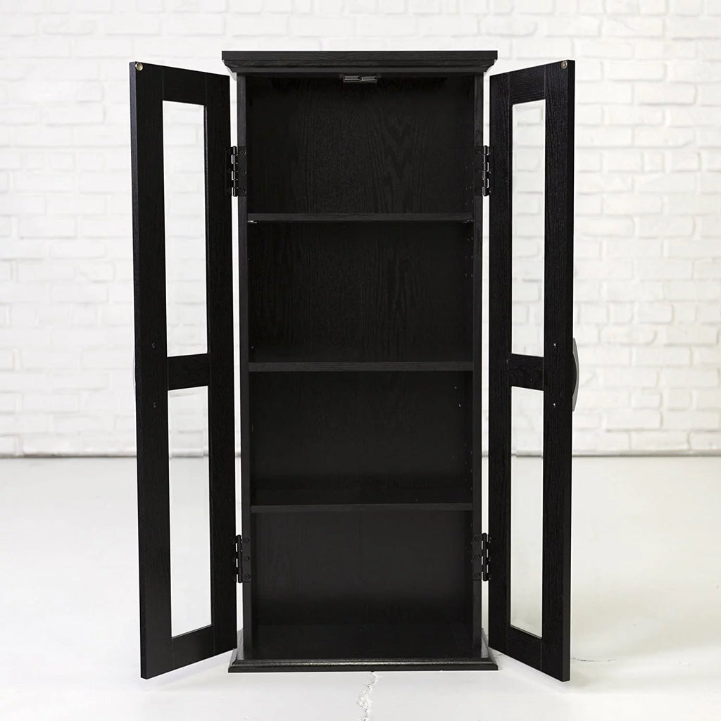 4 Tier Black Bookshelf G960