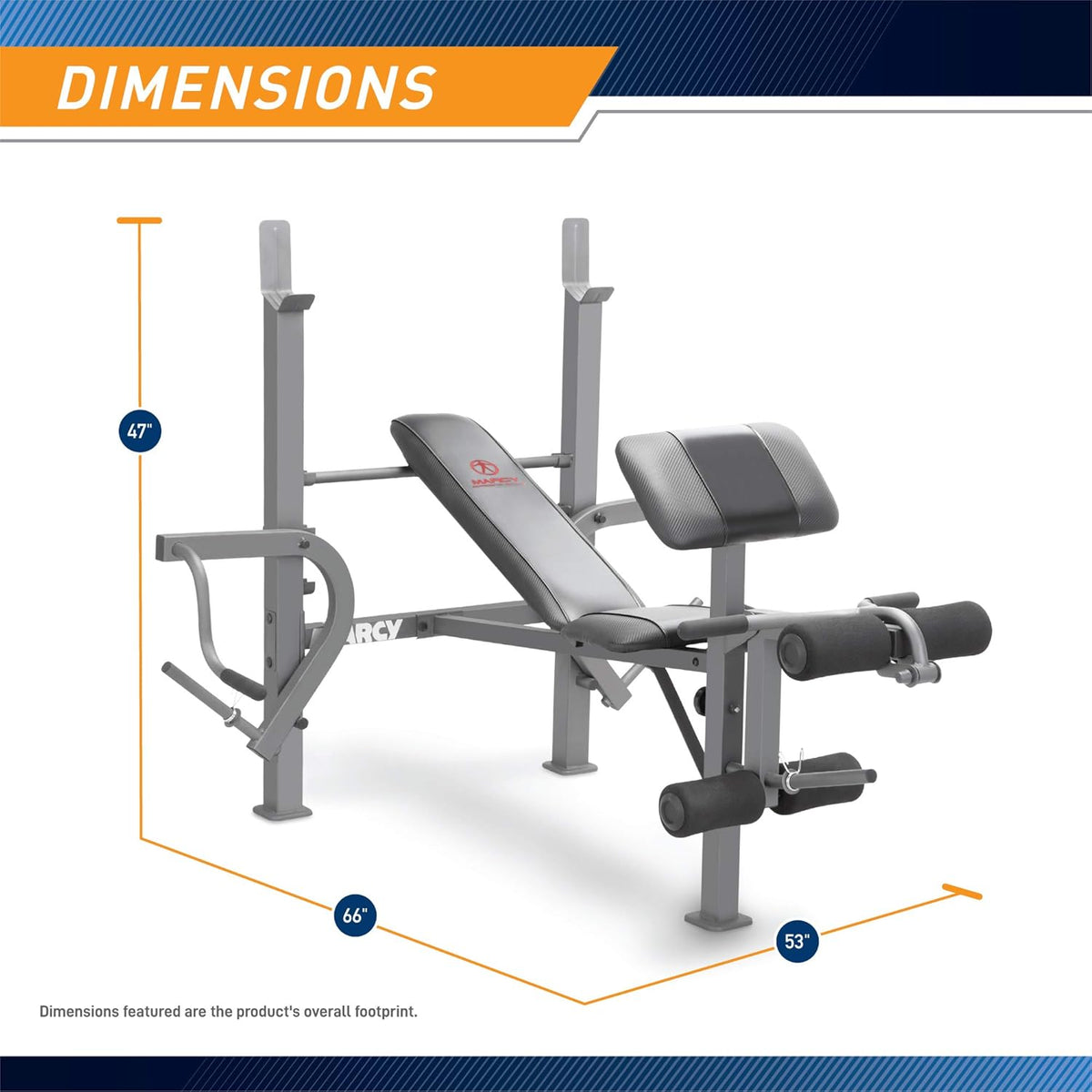 Standard Weight Bench with Leg Developer W977