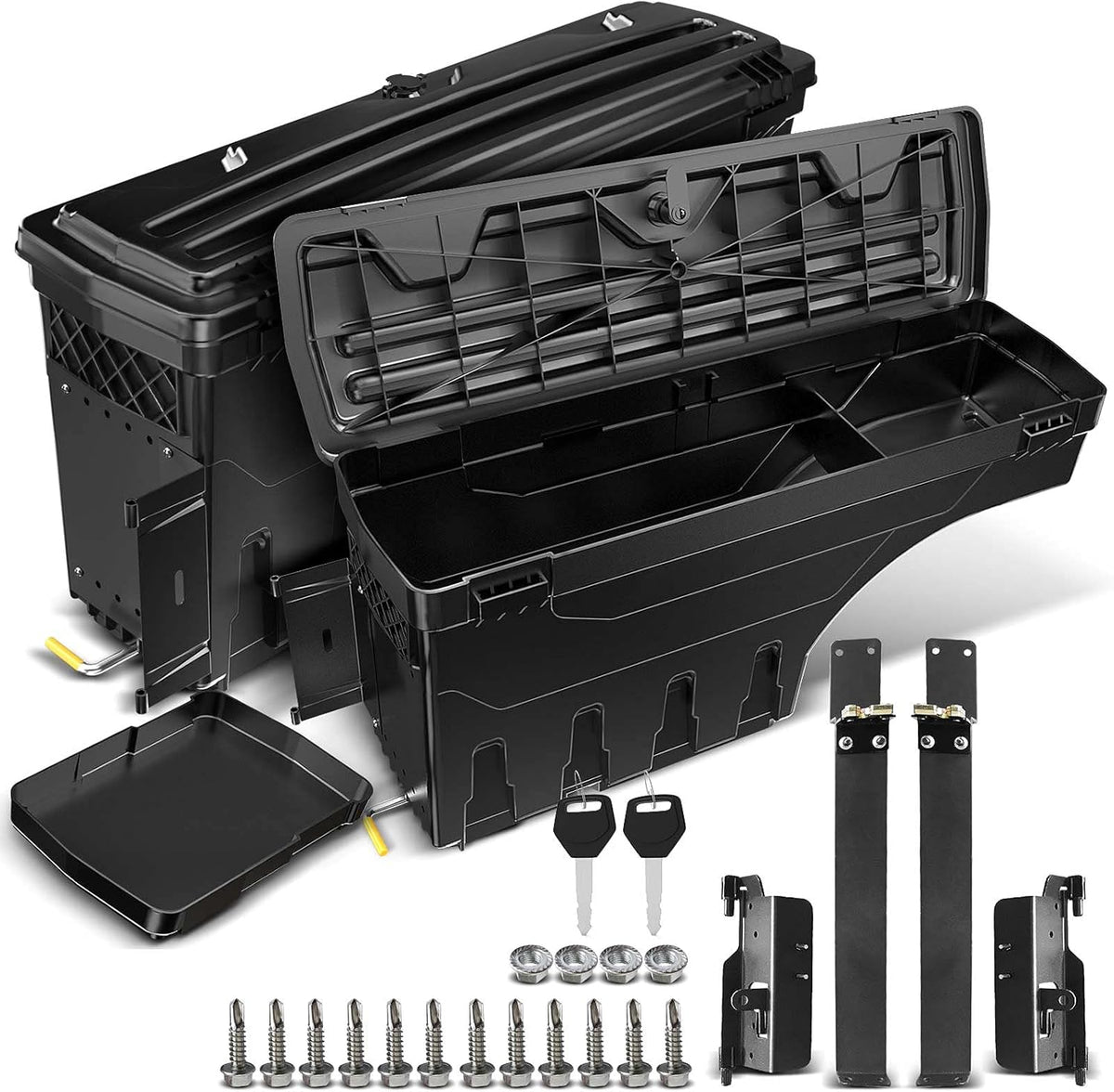Lockable Truck Bed Storage Box Tool Box X9036