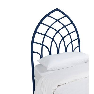 Navy Blue Twin Open-Frame Headboard Z49402