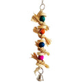 Parakeet Chewing Toy Swing Ball Loofah Vine J34065