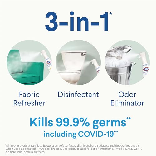 Disinfecting Mist, Lemon and Orange Blossom, 2 Pack, 16 Fl Oz Each B284846