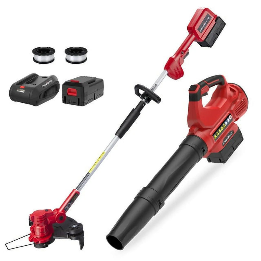40V 4.0Ah Cordless String Trimmer/Edger and Blower Combo Kit F3279