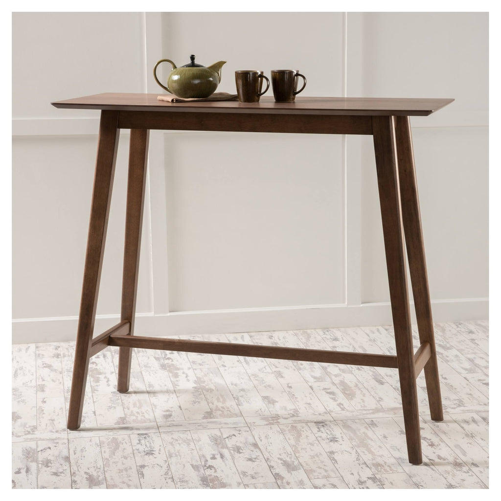 Natural Walnut Brown Bar Table H1971