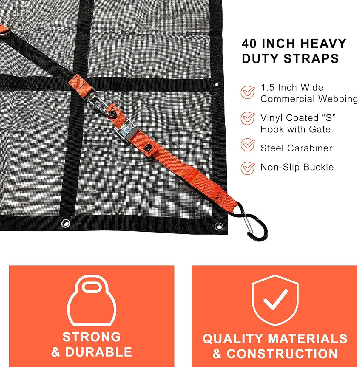 Heavy Duty Cargo Net 10' x 12' O597683