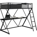 Black Loft Bed B47891