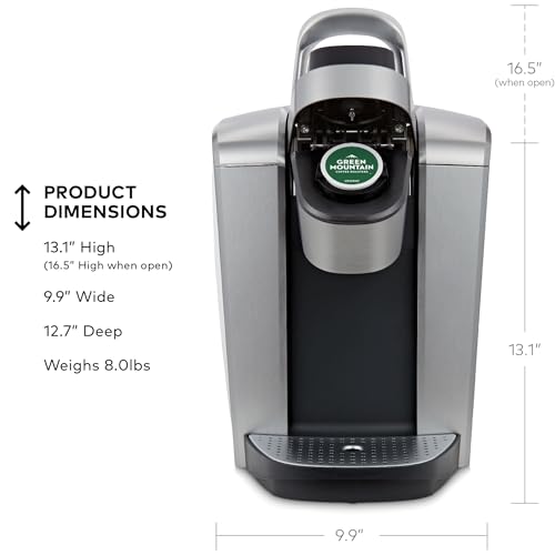 Brushed Slate Single Serve K-Cup Pod Coffee Maker N278985