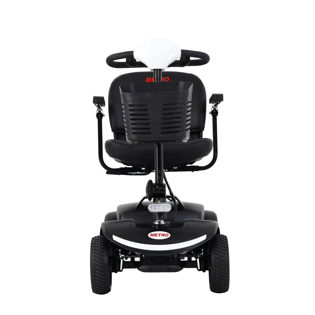 Lightweight Folding 4-Wheel Mobility Scooter with Side Bag F9781
