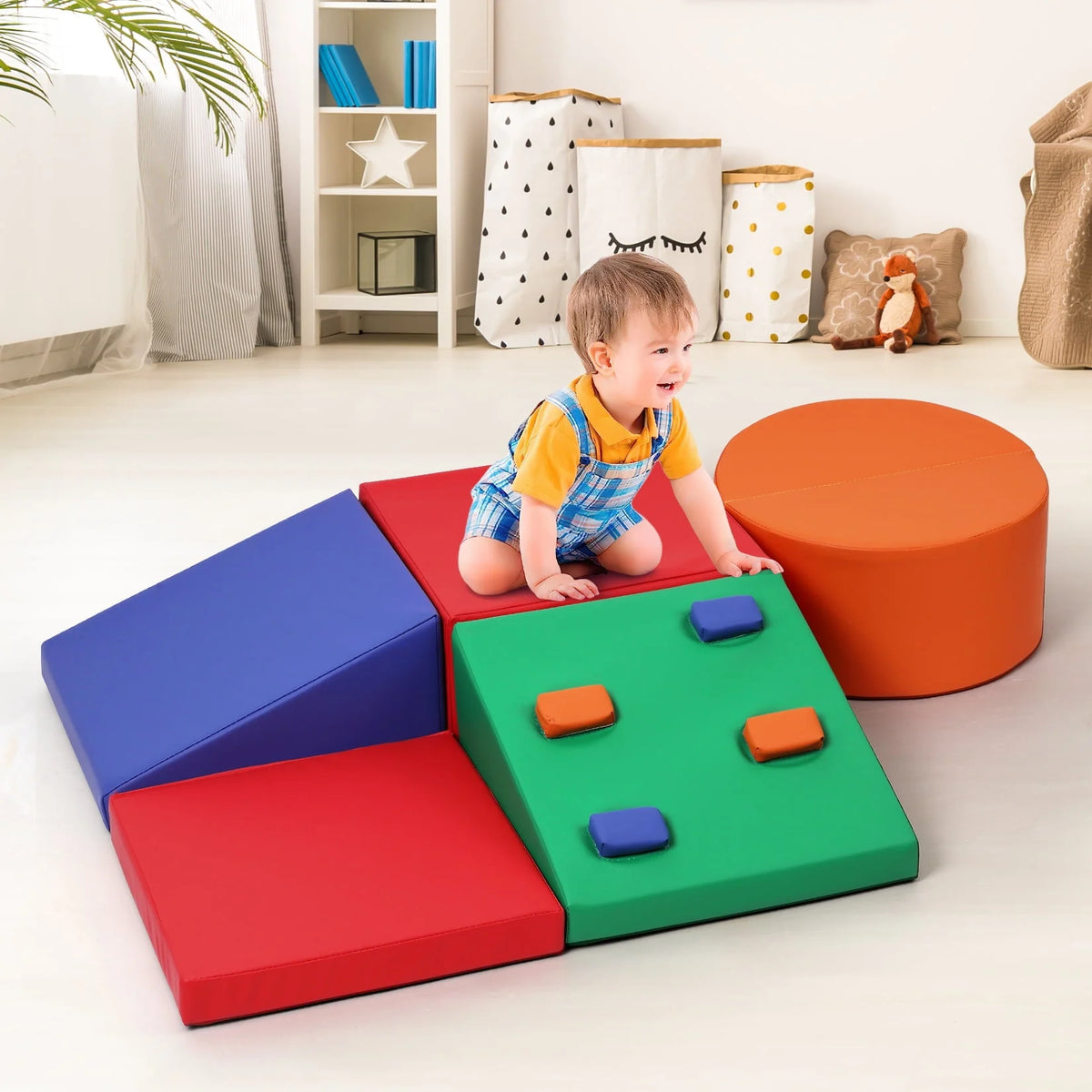 4-Piece Soft Foam Climbing Blocks C426