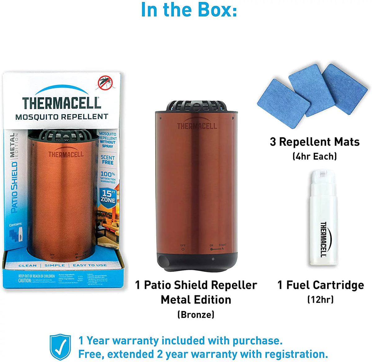 Patio Shield Mosquito Repeller W3695