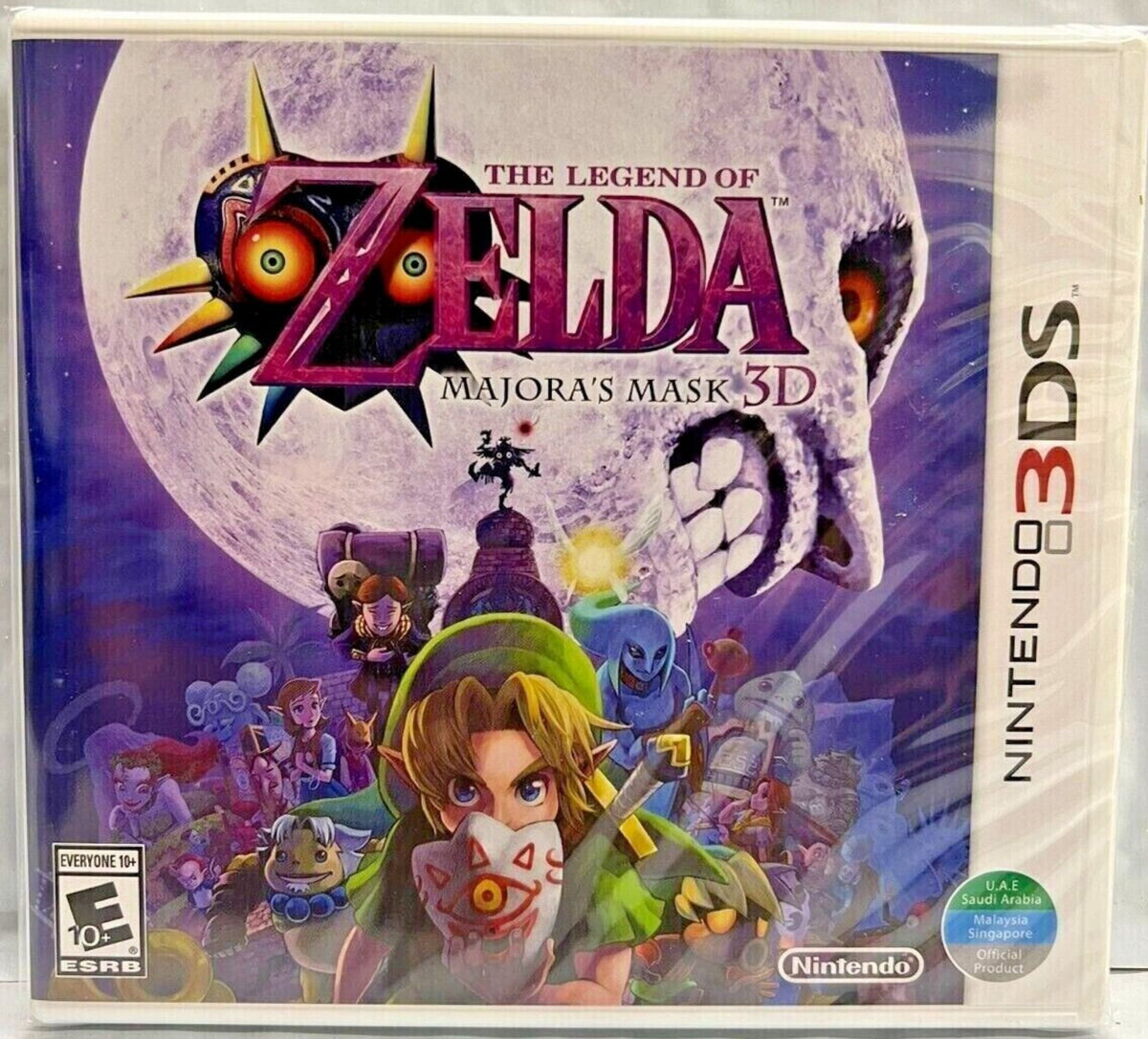 The Legend of Zelda: Majora's Mask 3D & A Link Between Worlds 3DS X2965