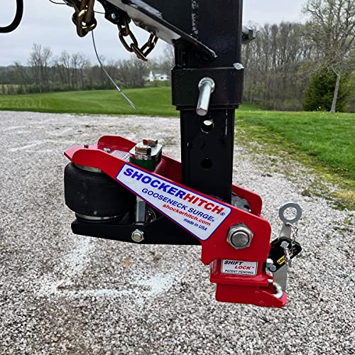 Gooseneck Air Hitch & Coupler, 4" RND AnglePin 2-5/16" Ball Coupler G616124