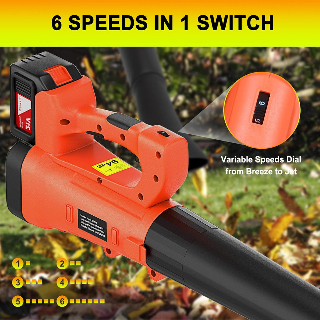 Cordless Leaf Blower with Battery and Charger H45760