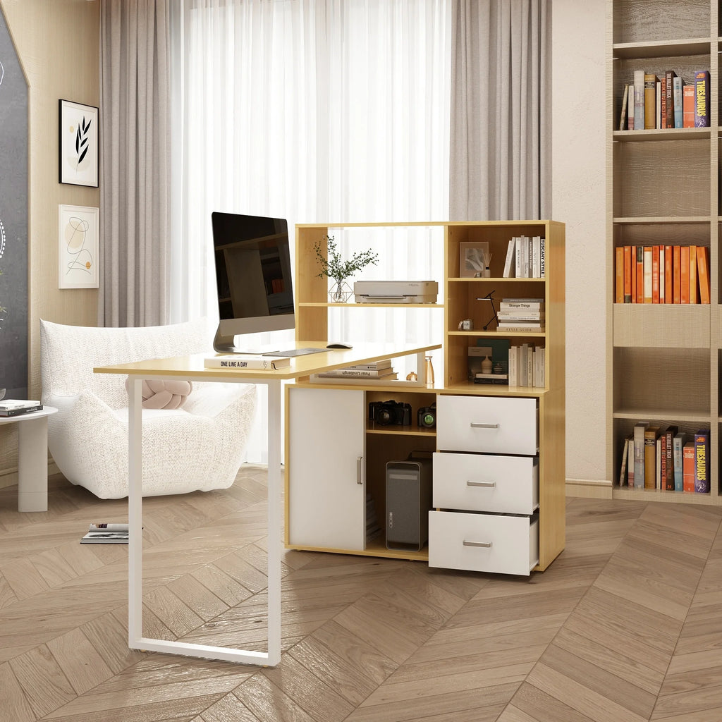Computer Desk with Storage M873239