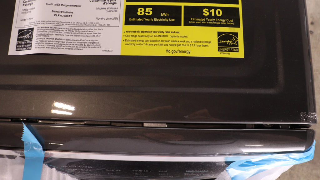 5.2 Cu Ft Electric Front Load Washer U4246