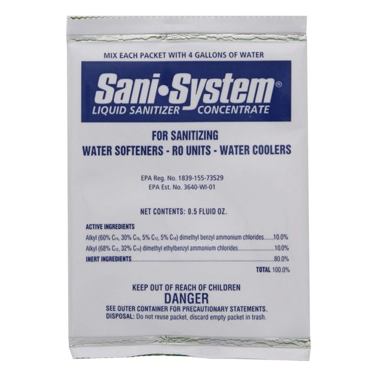 4 Pack Water Softener Sanitizer M331127