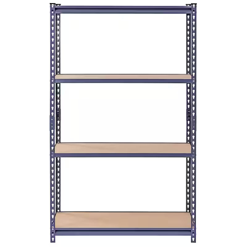 4 Tier Adjustable Steel Shelving Unit Q8572