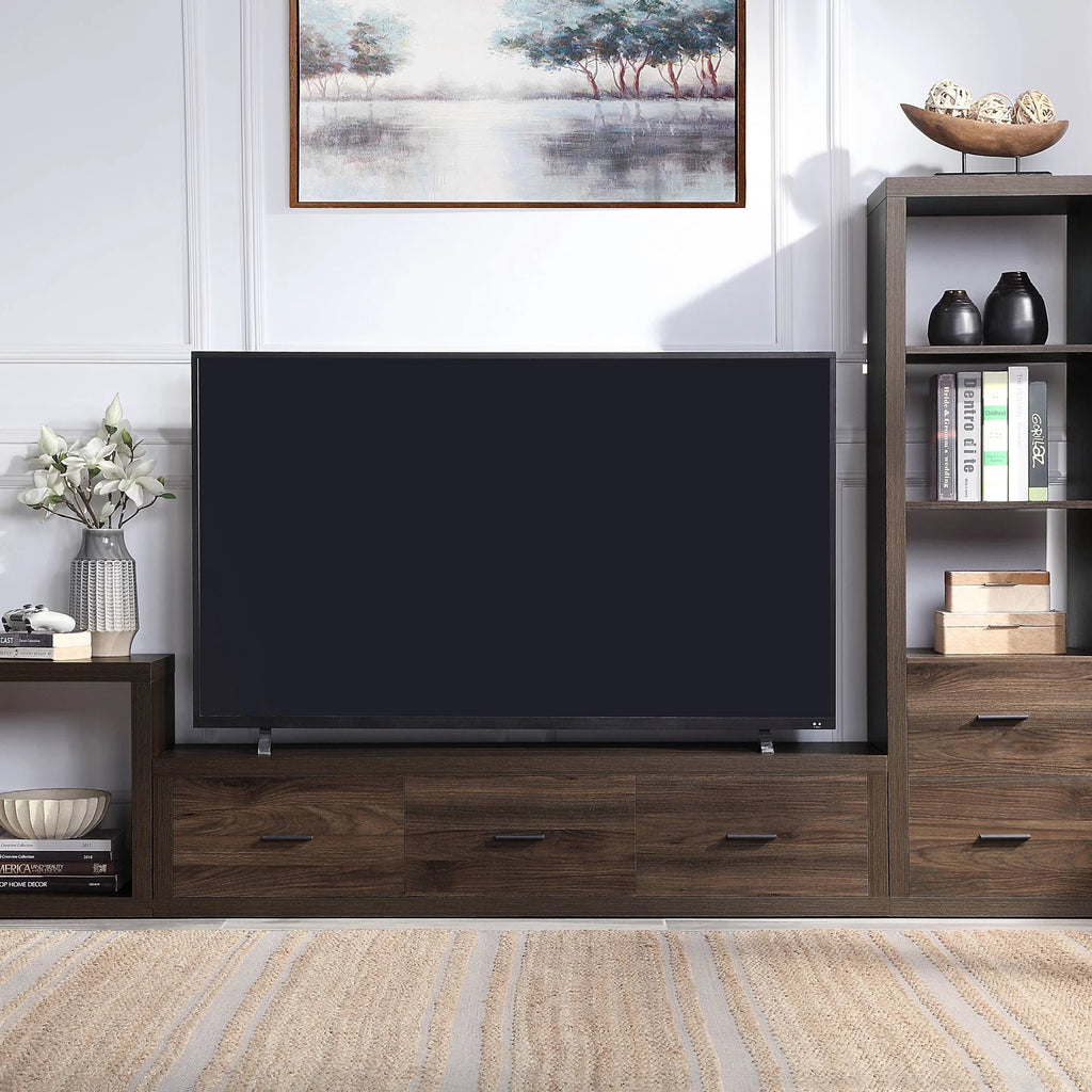 Walnut Finish TV Stand M262398