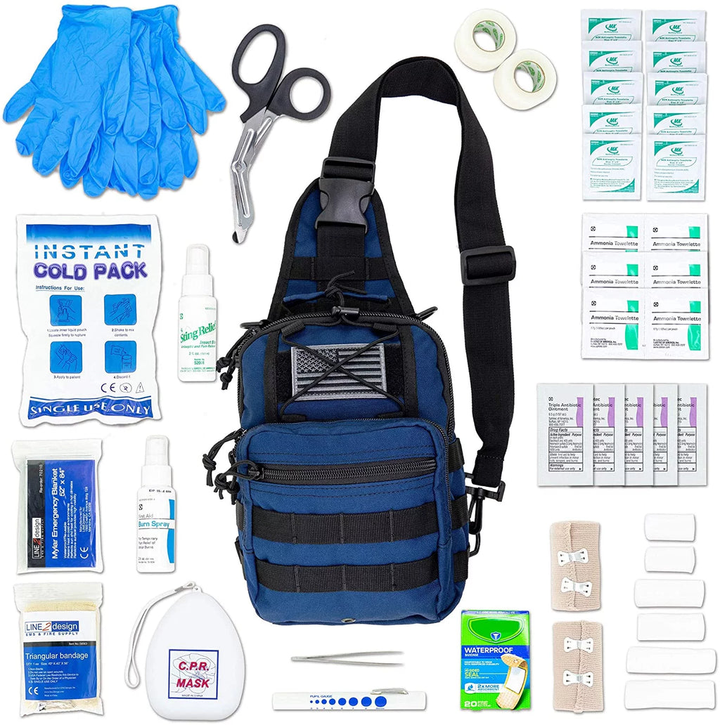 Navy First Aid Sling Backpack K450