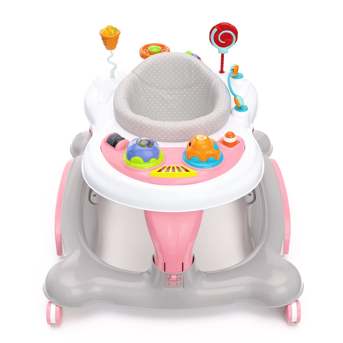 Infant Activity Walker with Jumping Board and Feeding Tray R21260