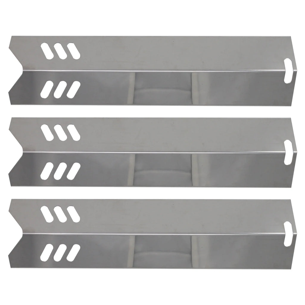 3-Pack Stainless Steel BBQ Grill Heat Shield Plate Replacement Parts 15" N806