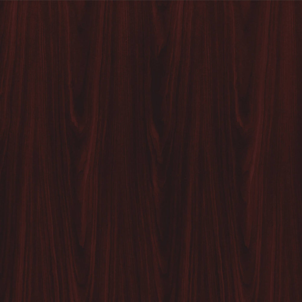 5-Shelf Mahogany Wood Bookcase E94354