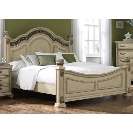 Antique White 2 Drawer Sofa Table J11151