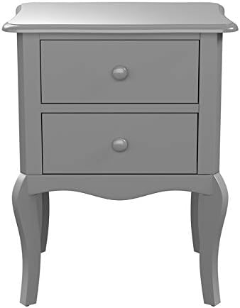 Traditional Wood 2-Drawer Nightstand in Espresso N8735