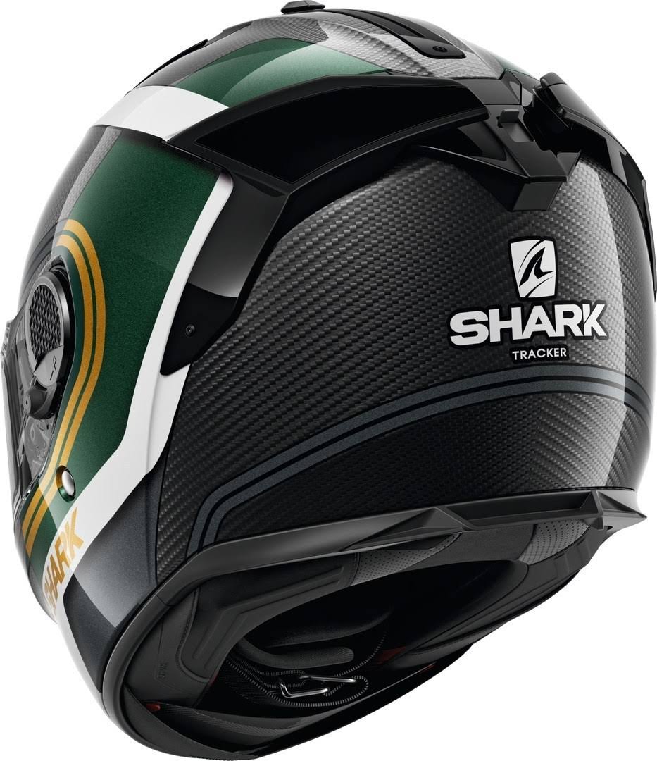 Carbon Green Gold Xs Motorcycle Helmet T87573